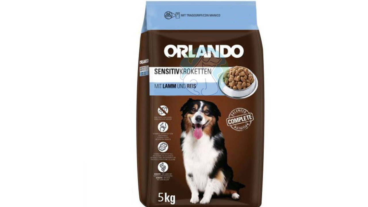 غذای خشک سگ بالغ 5کیلویی بره و برنج 5کیلویی Orlando